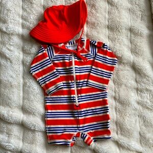 Hanna Andersson toddler swim set